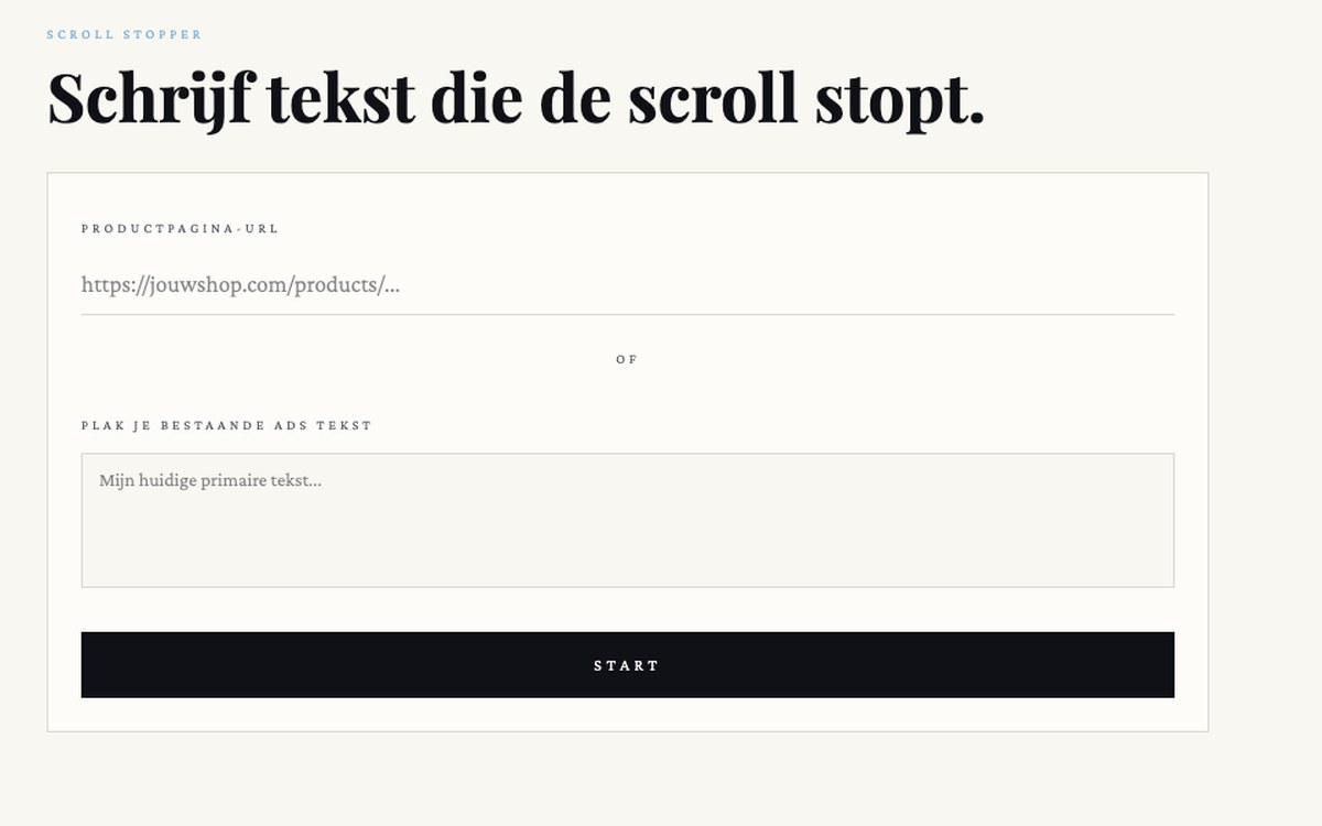 Scroll Stopper in 24/7 Ads Mentor
